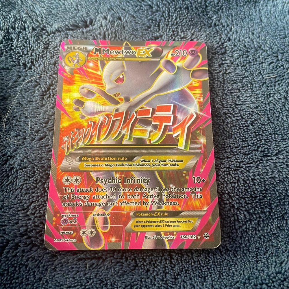 Pokemon M Mewtwo EX 160 Full Art